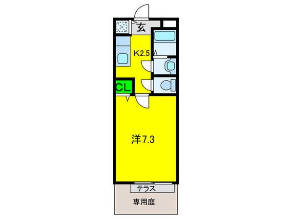 グランソレイユＫ＆Ｊ 壱番館の物件間取画像